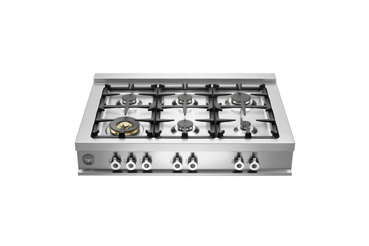 Газовая варочная панель Bertazzoni Professional CB36600X стальная