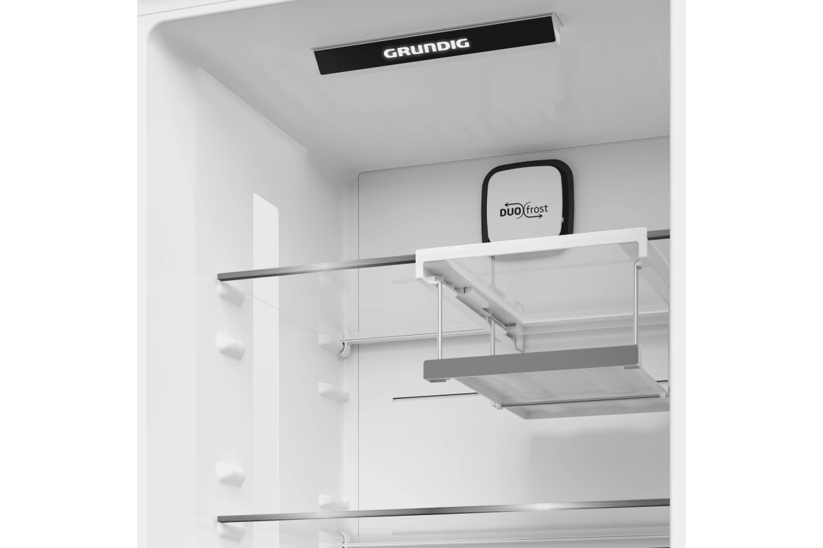 Холодильник с нижней морозильной камерой Grundig GKPN66930FXD