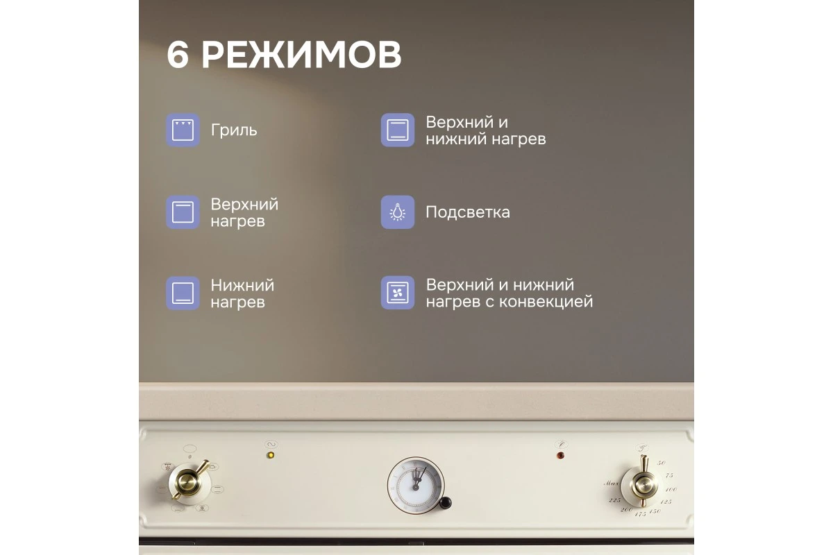 Электрический духовой шкаф Zigmund & Shtain E 134 X