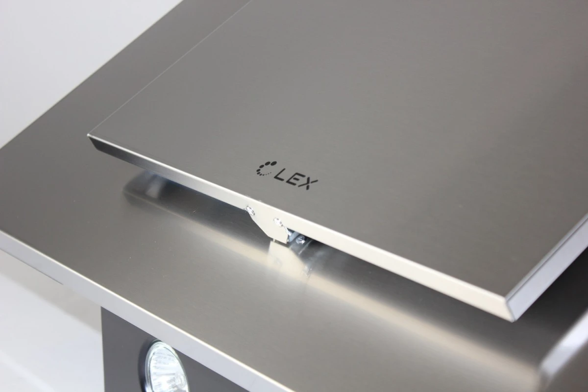 Наклонная кухонная вытяжка LEX Mini S 500 Inox