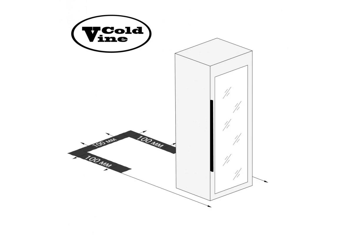 Винный шкаф Cold Vine C6-TBSF1