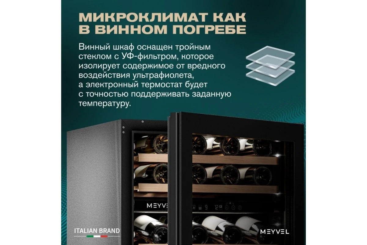 Винный шкаф Meyvel MV46NH-KBT2