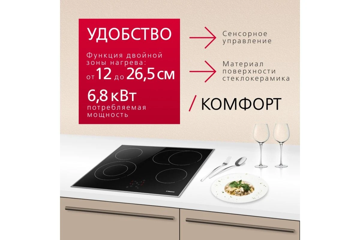 Электрическая панель Hansa BHCI66706