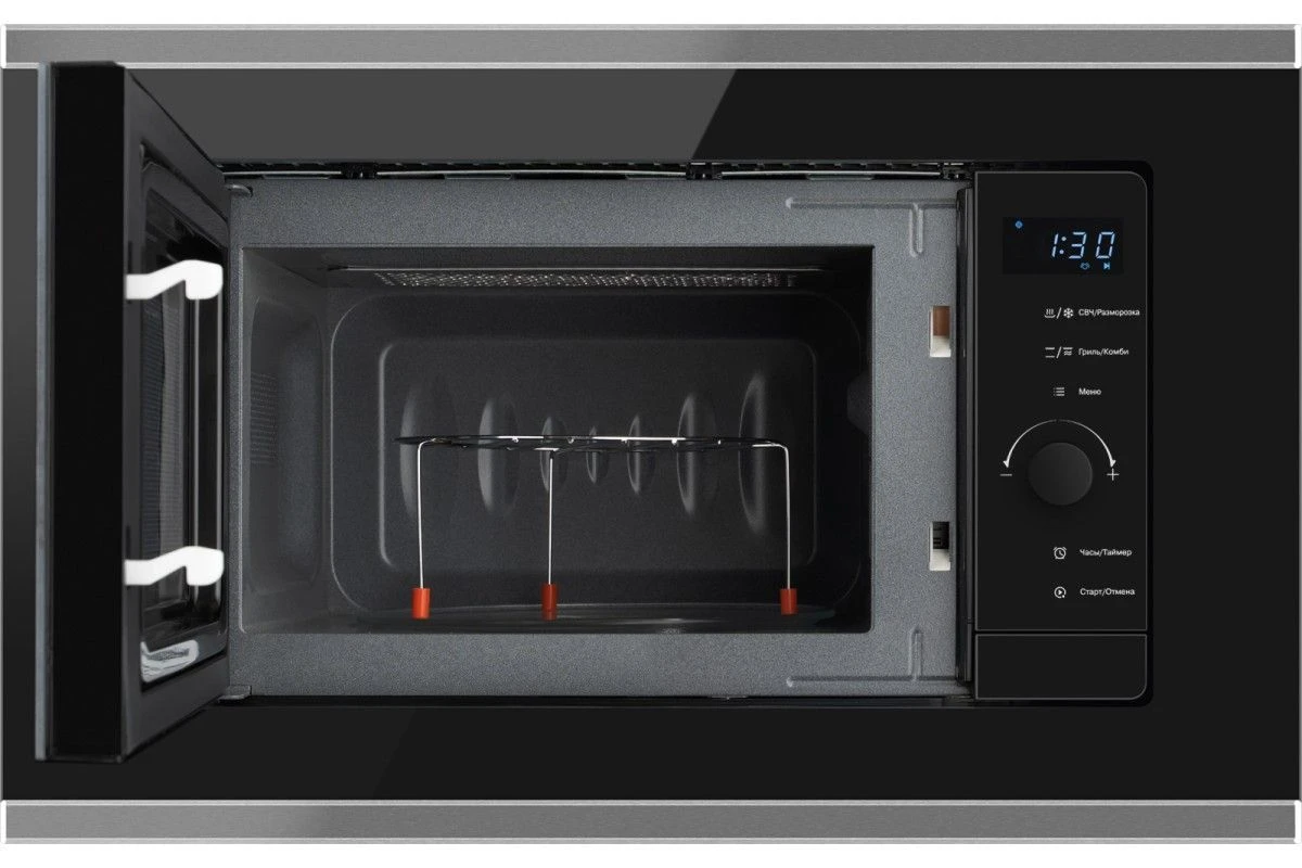Встраиваемая микроволновая печь Weissgauff HMT-720 BX Grill