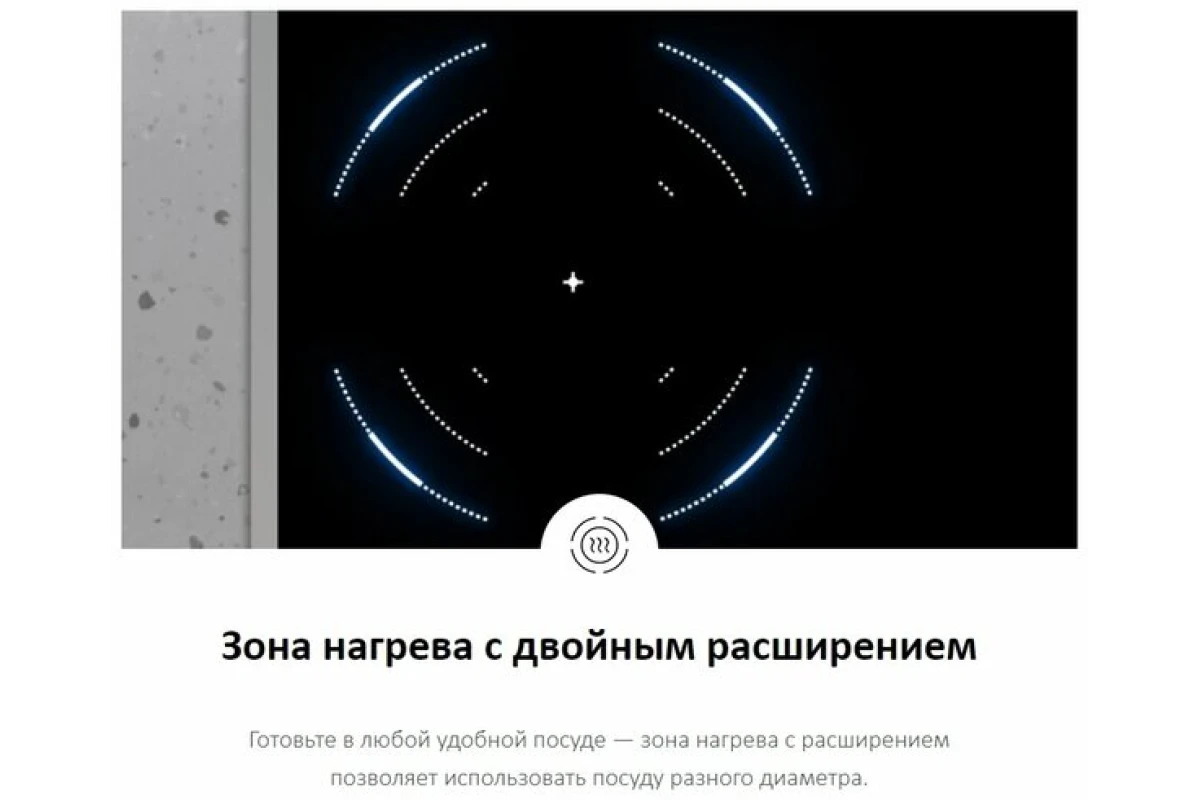 Стеклокерамическая варочная поверхность Haier HHY-C64TOFB