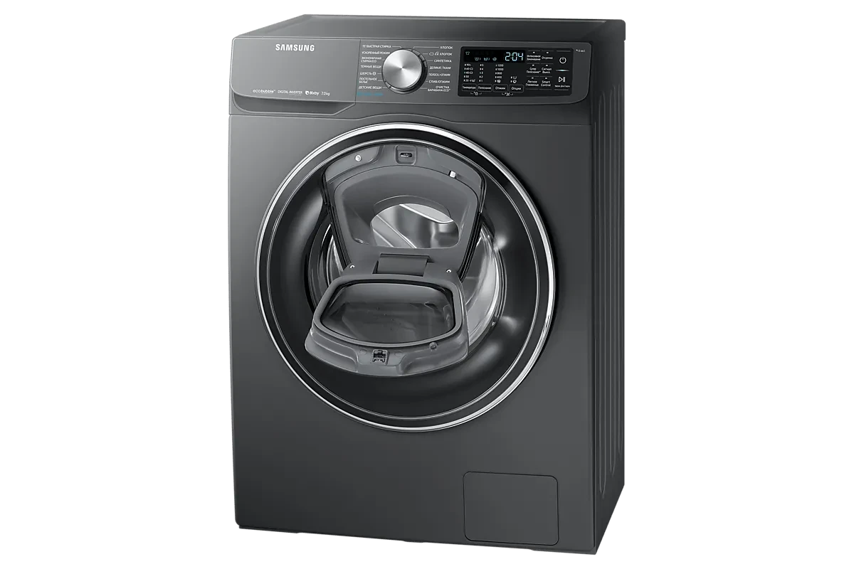 Стиральная машина Samsung WW70R62LVSXDLP (AddWash и Eco Bubble)
