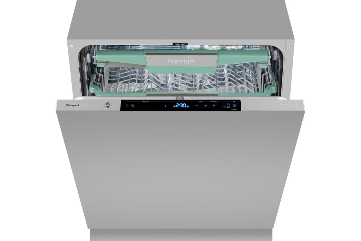 Умная встраиваемая посудомоечная машина Weissgauff BDW 6150 Touch DC Inverter Wi-Fi