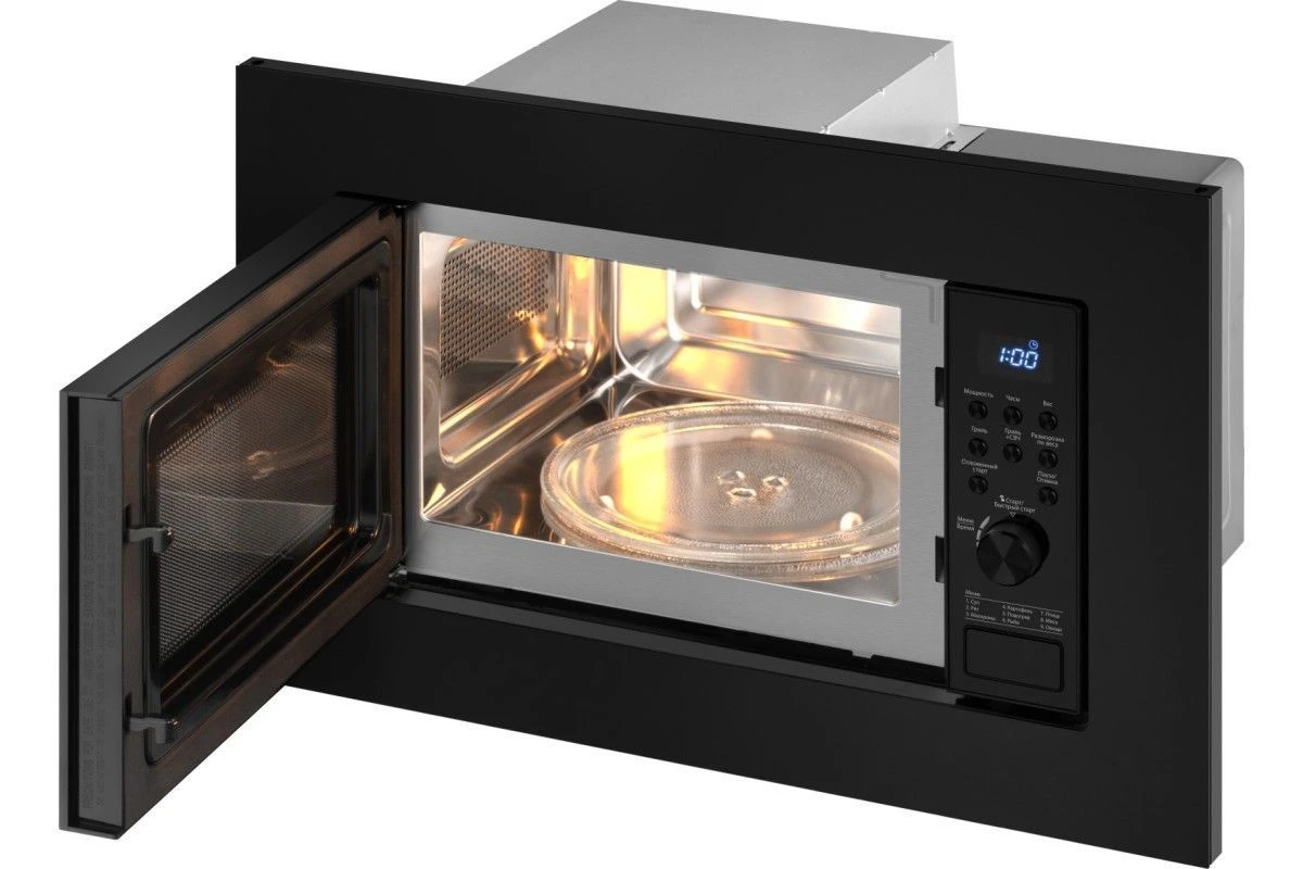 Встраиваемая микроволновая печь Weissgauff HMT-620 B Grill