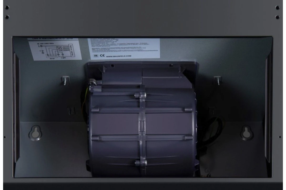 Вытяжка Maunfeld Cascada Push 50 черный
