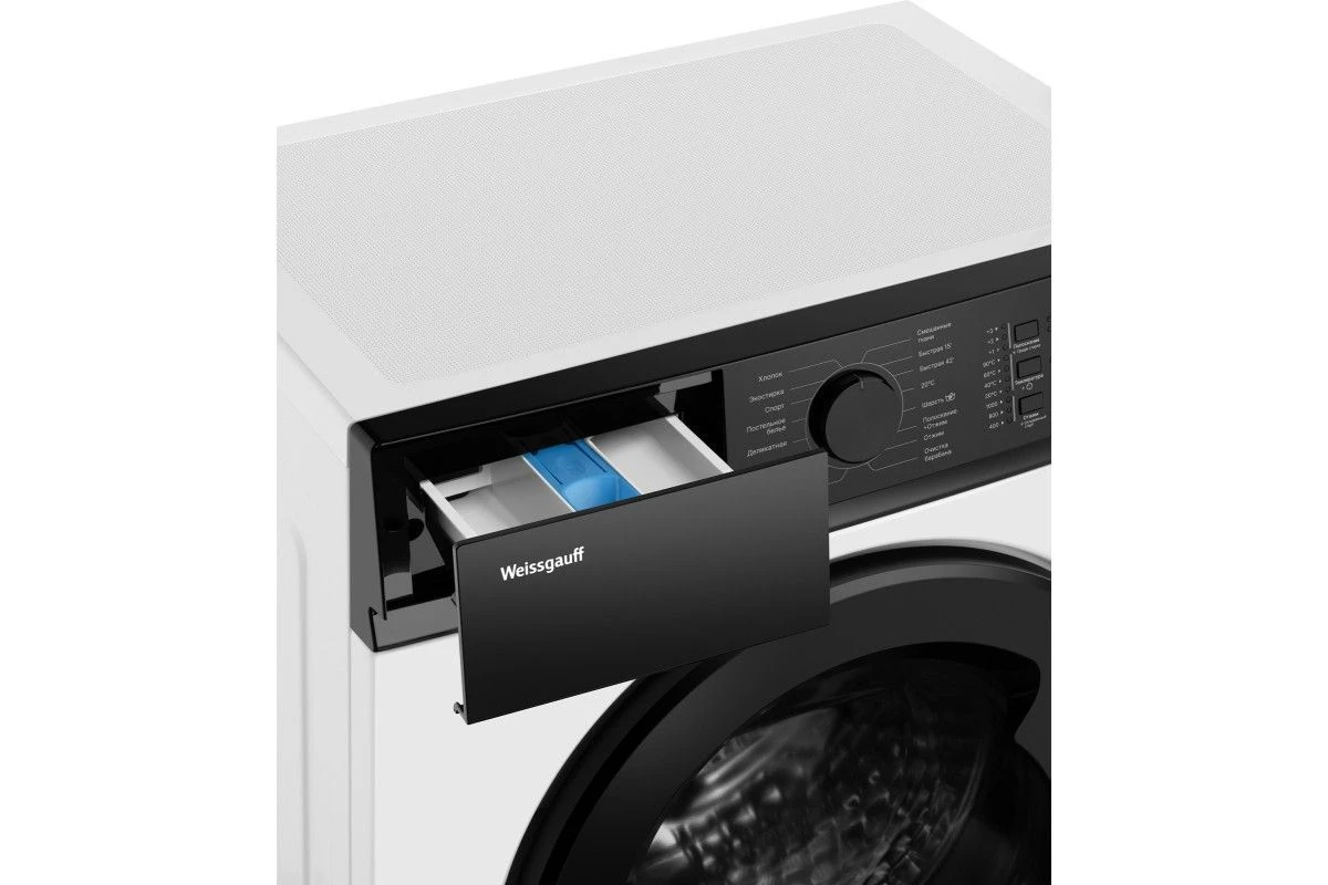 Cтиральная машина с инвертором и паром Weissgauff WM 4527 DC Inverter Steam
