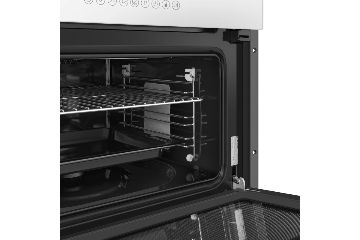 Электрический духовой шкаф Meferi MEO608WH MICROWAVE