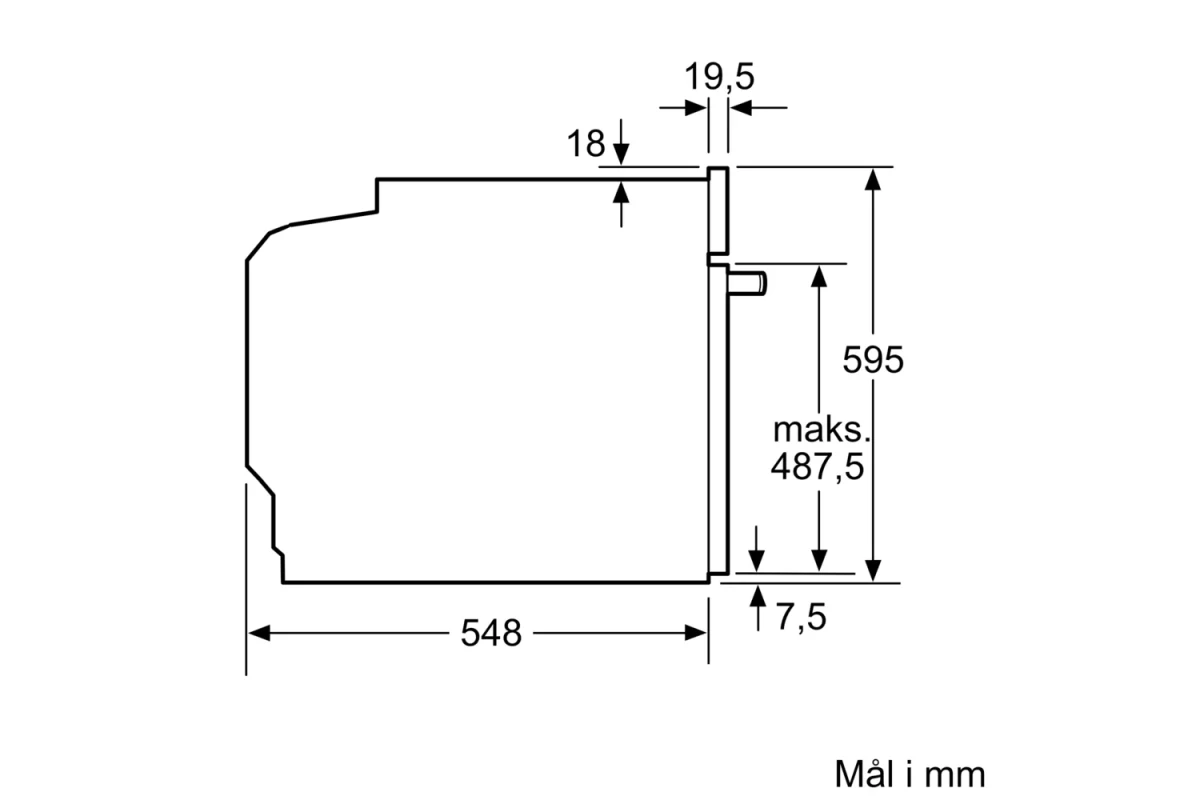 Духовой шкаф Siemens HB774GLB1