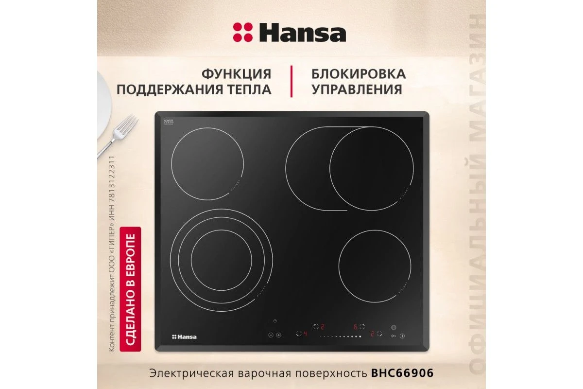 Электрическая панель Hansa BHC66906