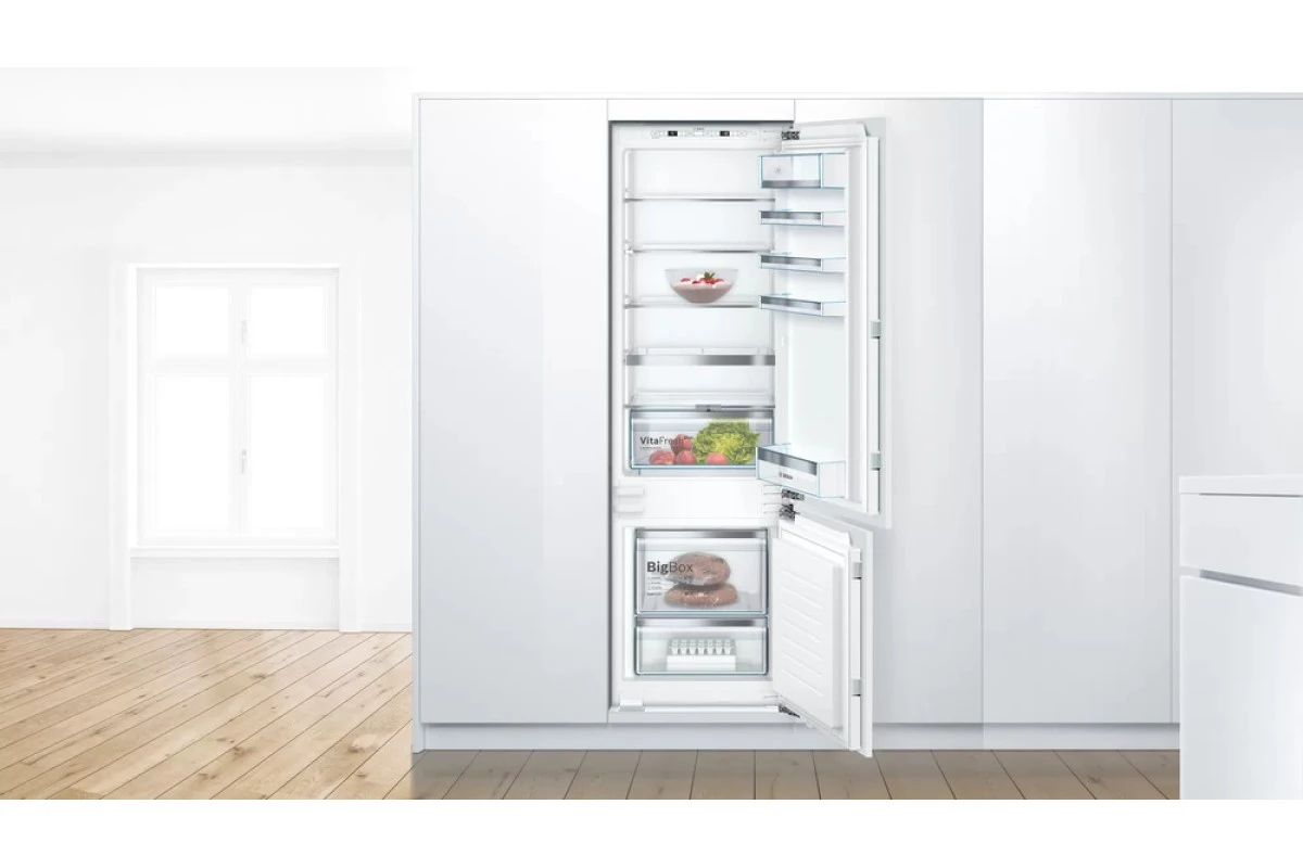 Встраиваемый двухкамерный холодильник Bosch KIS87AF30U