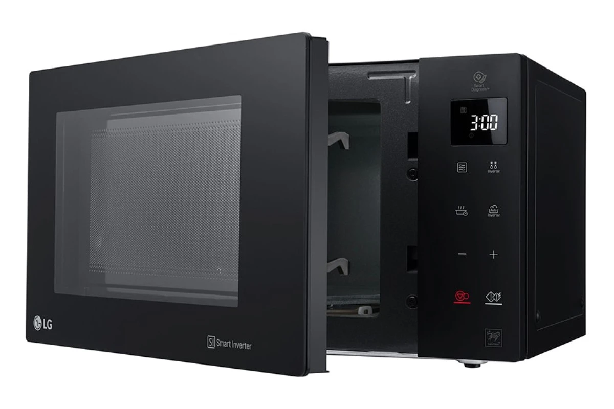 Микроволновая печь LG-MW23R35GIB c технологией Smart Inverter, 23 литра