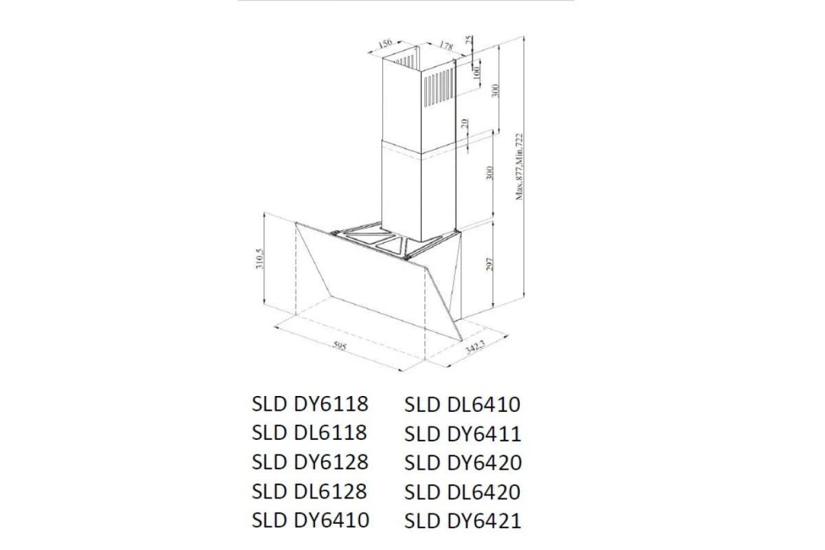 Вытяжка Schaub Lorenz SLD DL6118