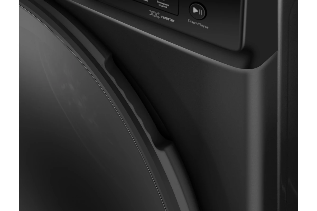 Стиральная машина с прямым приводом Weissgauff WM 59411 Direct Drive Inverter Steam Matt Black