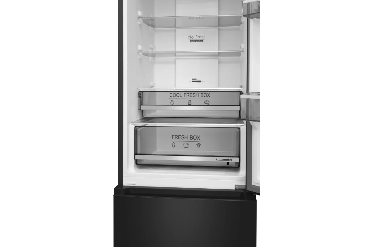 Холодильник отдельностоящий с инвертором MEFERI MFR200BK TOTAL NO FROST COMBI ULTRA
