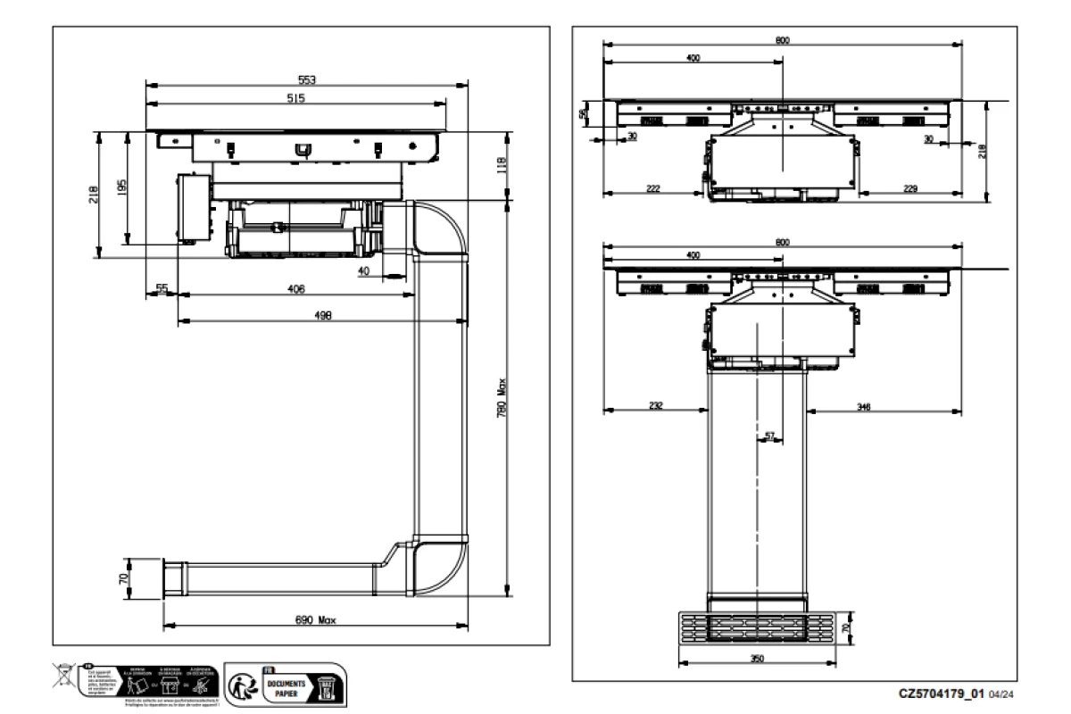 Варочная панель De Dietrich DPH4840BT