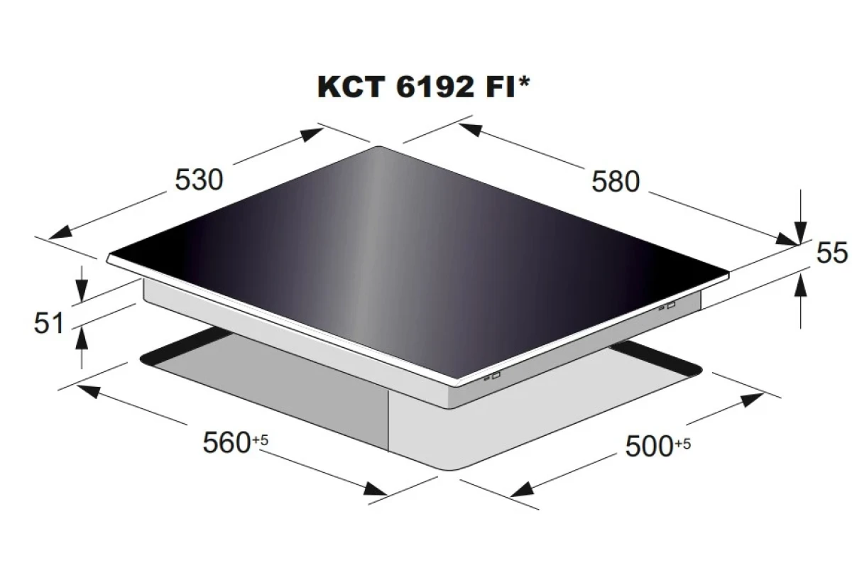 Индукционная варочная поверхность Kaiser KCT 6192 FI Em