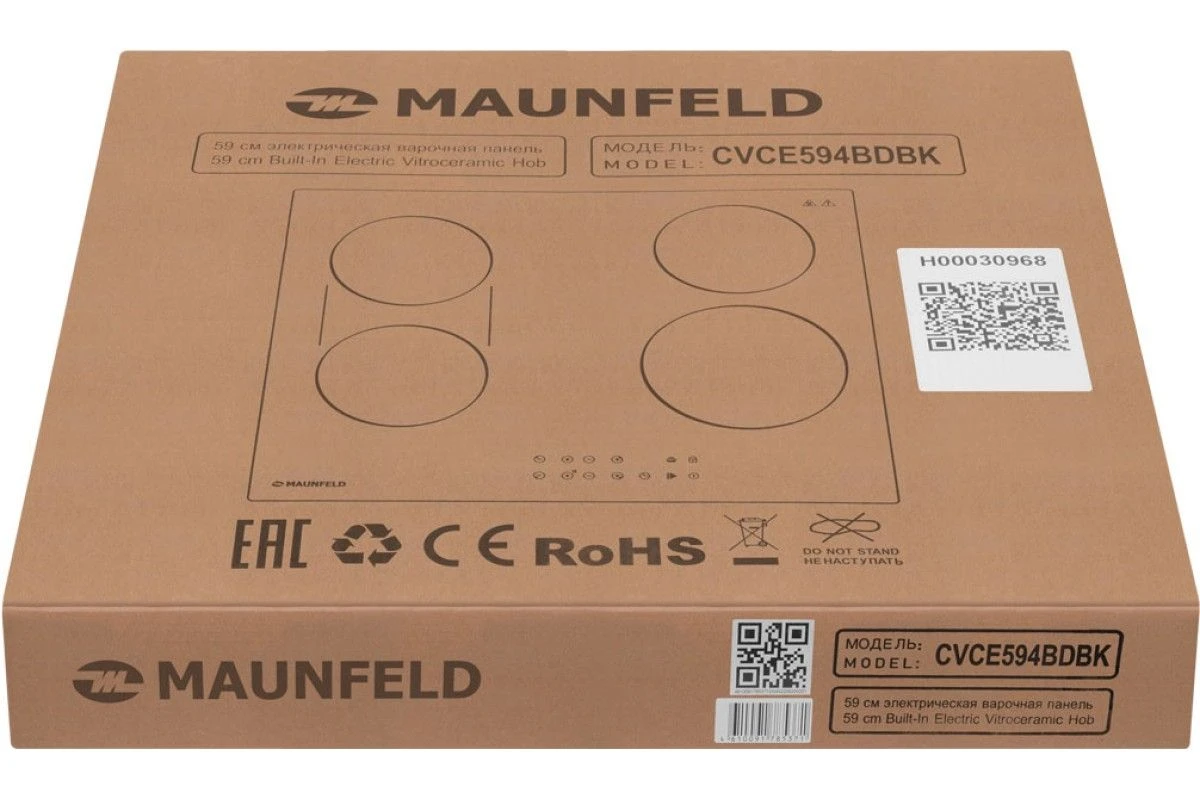 Электрическая варочная панель Maunfeld CVCE594BDBK