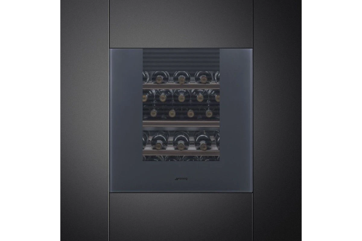 Встраиваемый холодильный шкаф для вина Smeg CVI129G