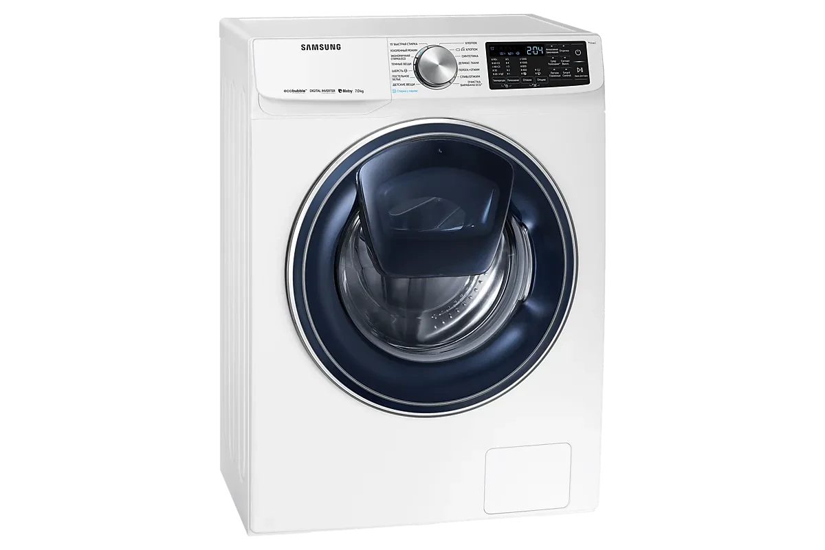 Стиральная машина Samsung WW70R62LVTWDLP (AddWash и Eco Bubble)