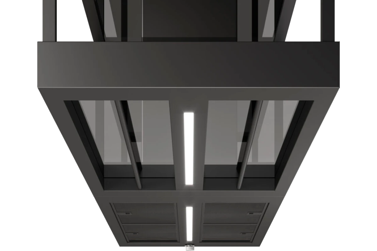 Островная вытяжка Faber T-SHELF EV8 BK MATT A180 325.0606.131