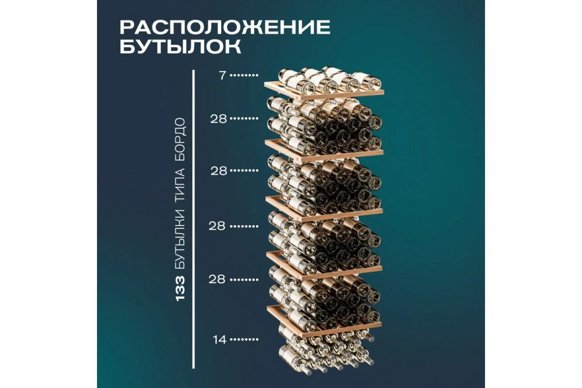 Винный шкаф Meyvel MV133-KBF1