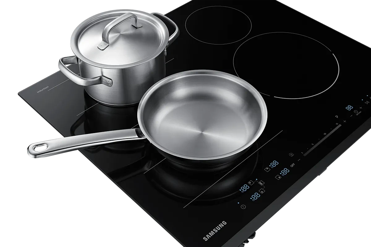 Индукционная панель Samsung NZ64R9777GK с технологией Virtual Flame™